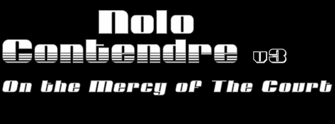 Nolo Contendre